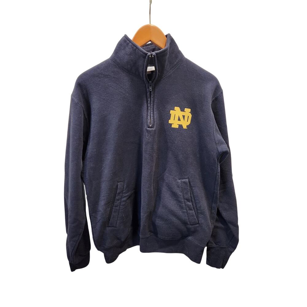 Notre Dame Quarter Zip Pullover Size M